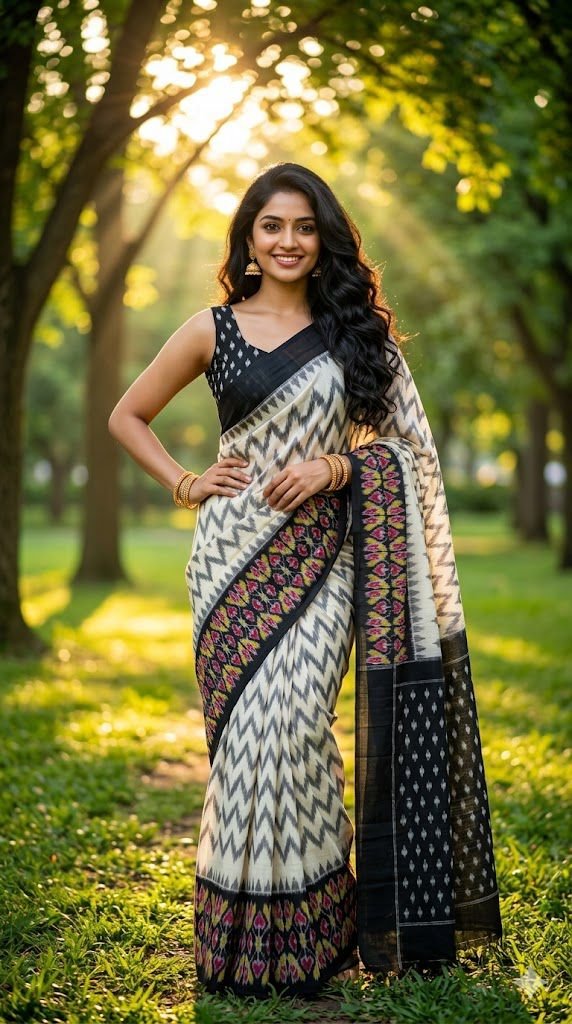 Cotton Saree - PUSNY15-ICTSCZDCD-24