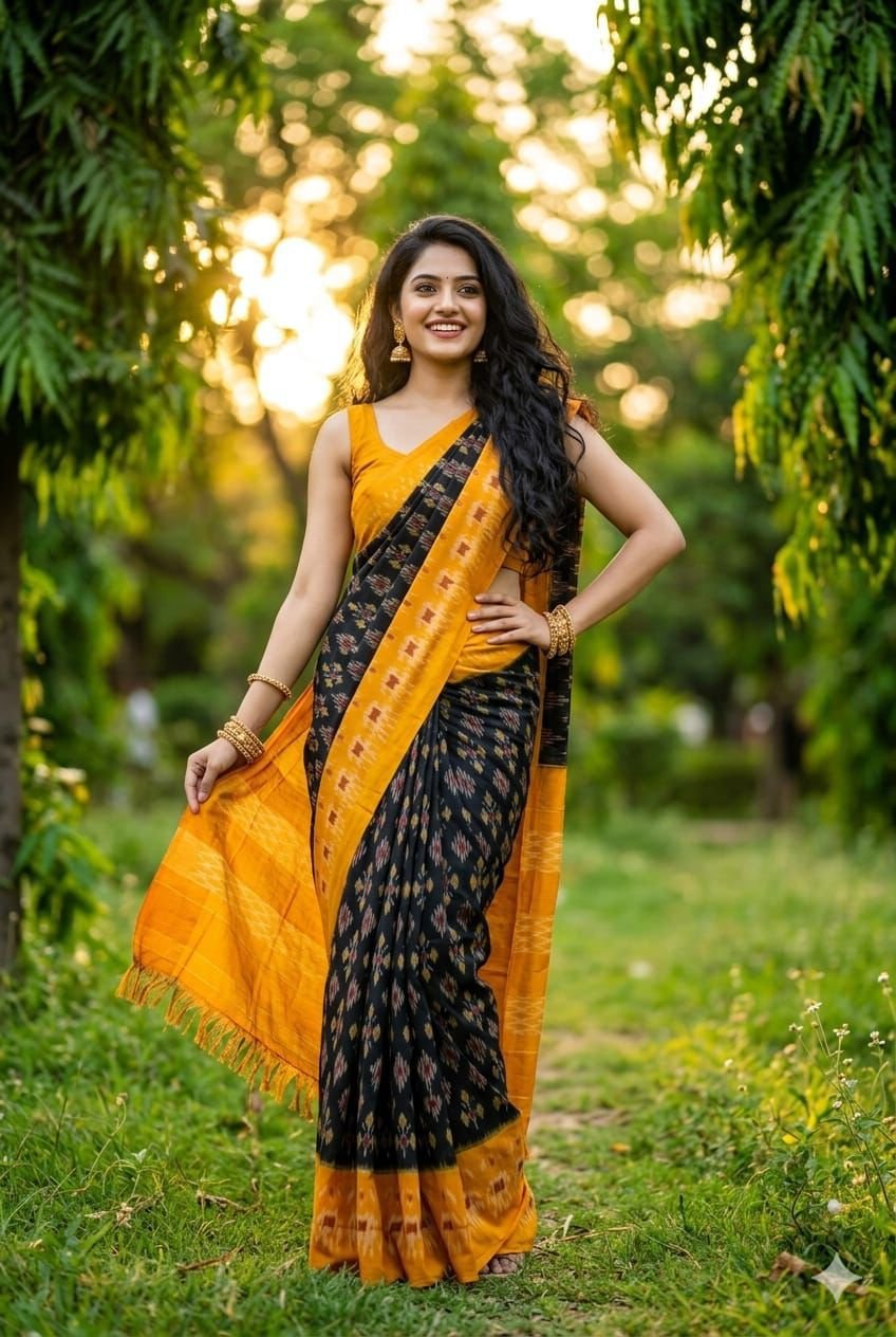 Cotton Saree - PUSNY15-ICTSCZDCD-31