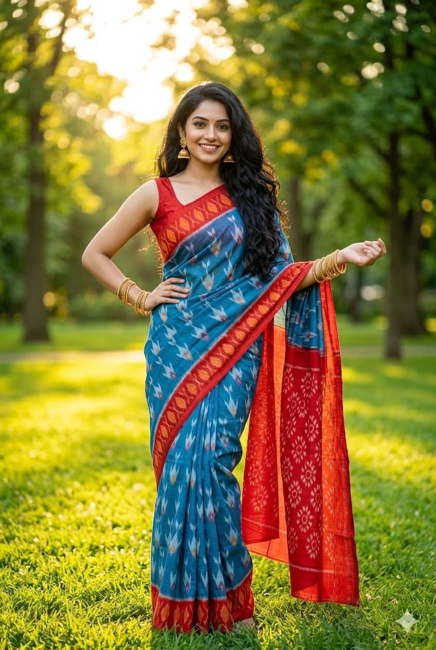 Cotton Saree - PUSNY15-ICTSCZDCD-35