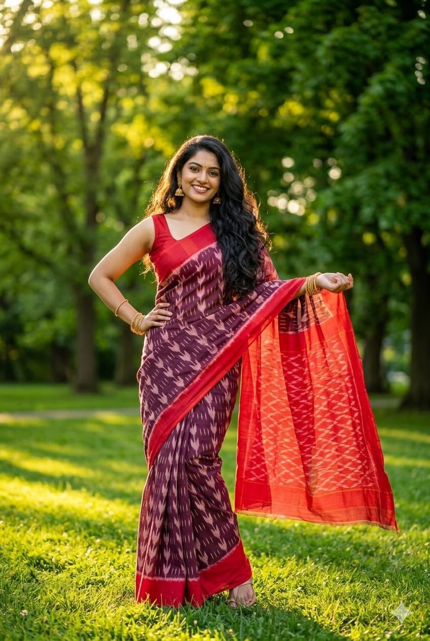 Cotton Saree - PUSNY15-ICTSCZDCD-44