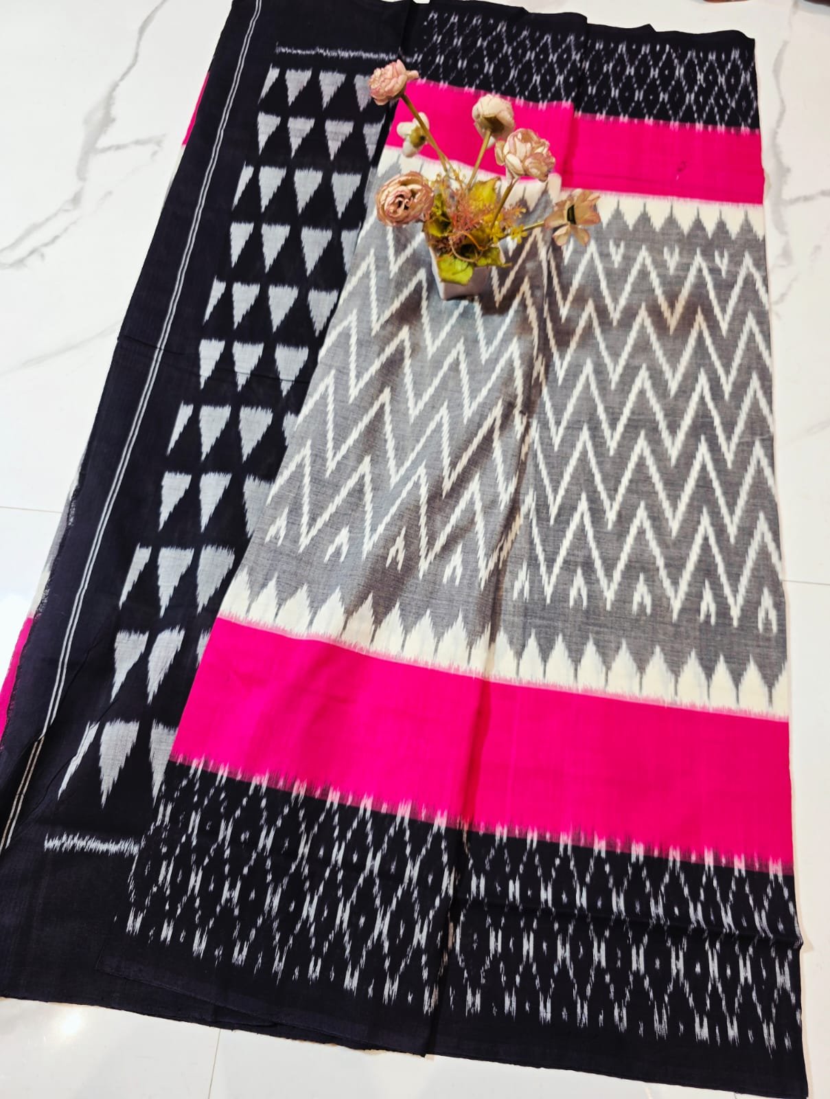 Cotton Saree - PVLHY14-ICTSDZDCC-24