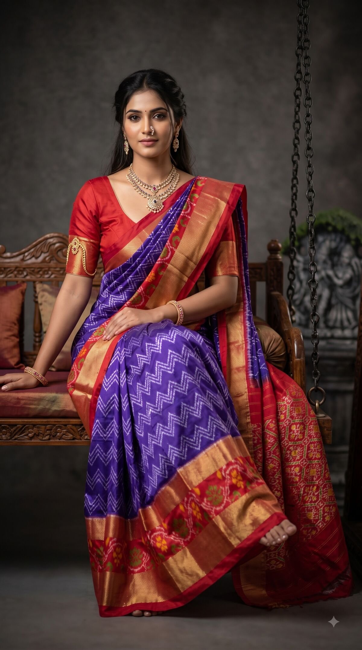 Designer Ikat - PANHG17-IDSSDNBCD-14