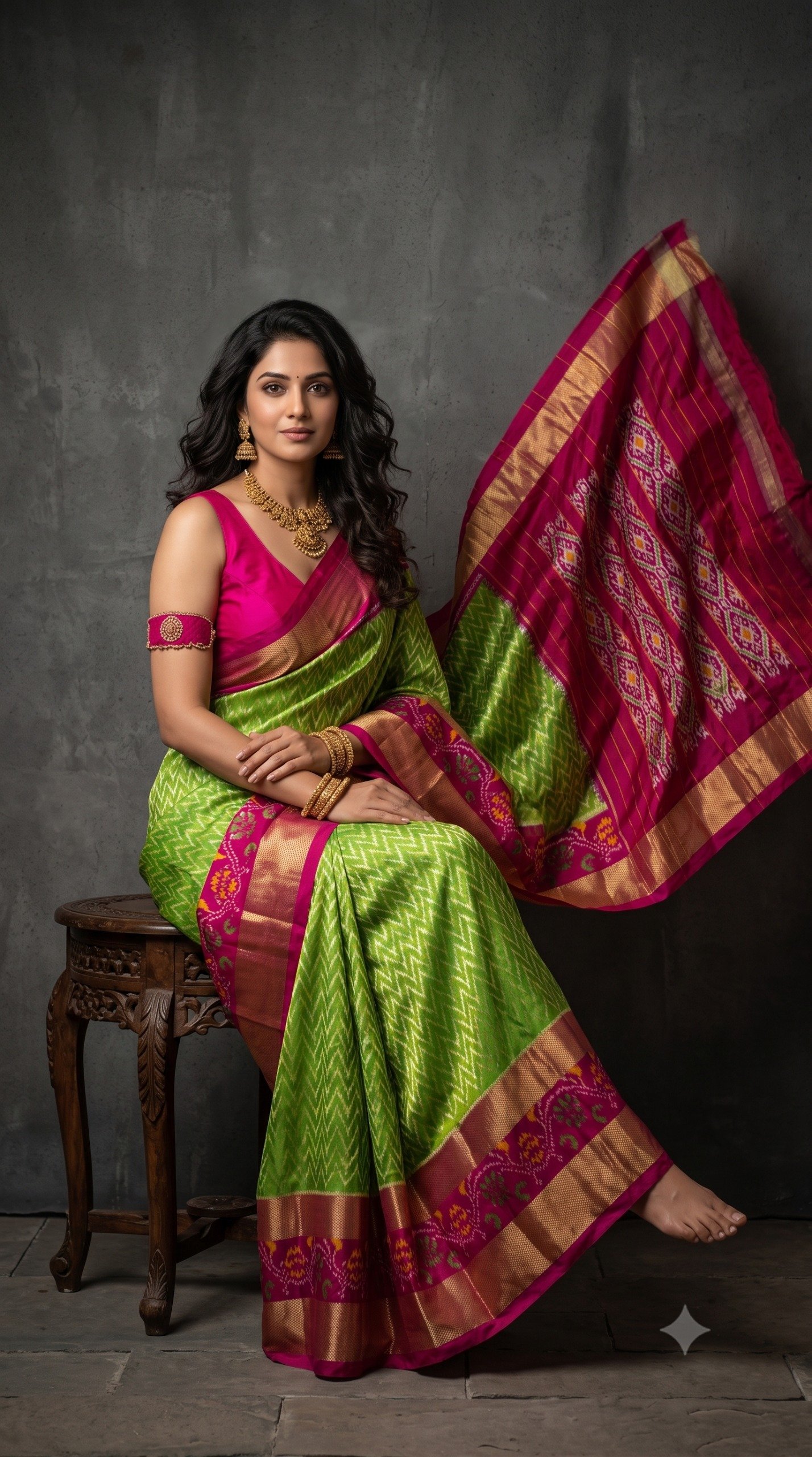 Designer Ikat - PANHL29-IDSSCNNDC-03