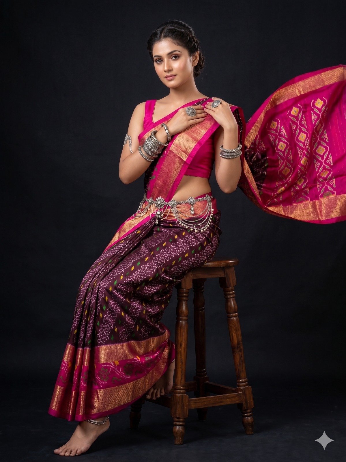 Designer Ikat - PANHY14-IDSSCNBCD-31
