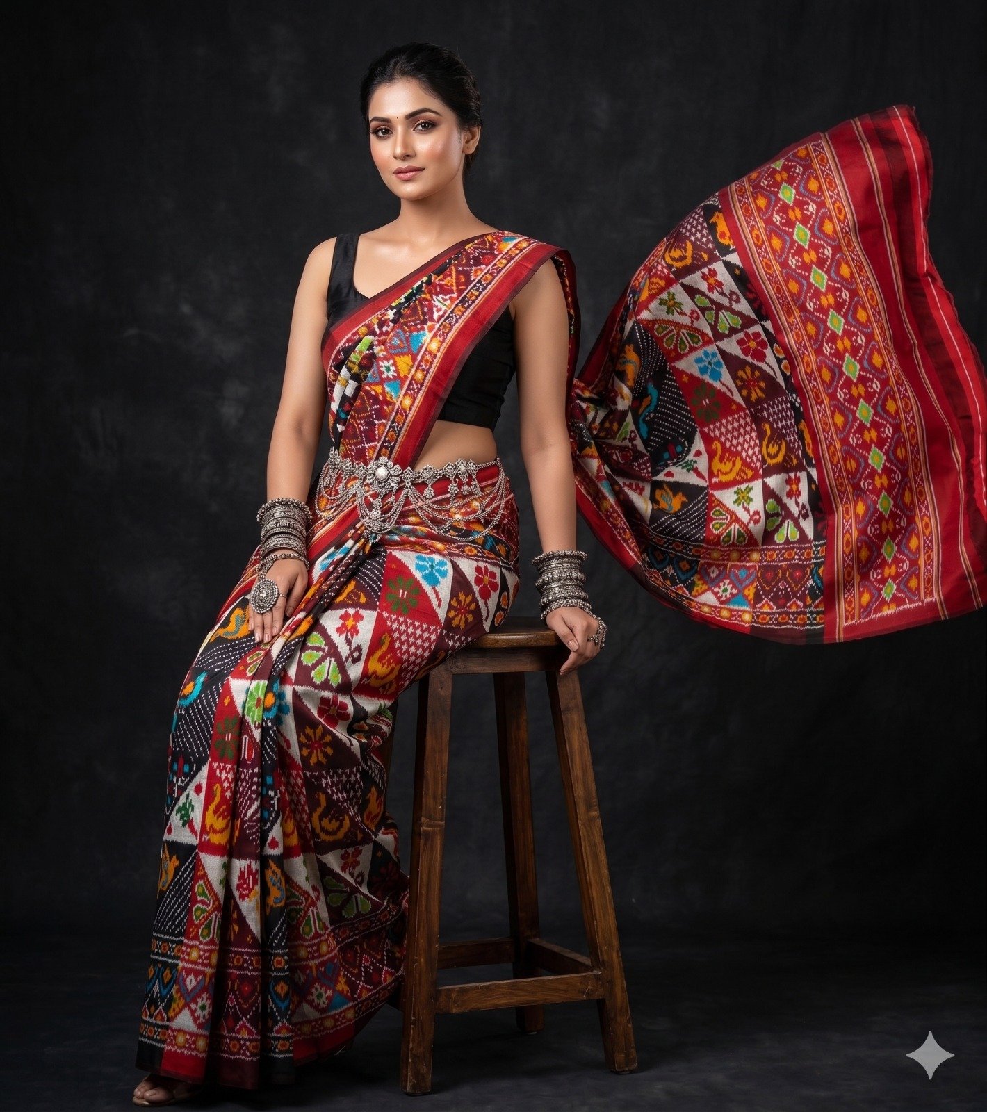 Designer Ikat - PANHY19-IDSSIZBCD-03