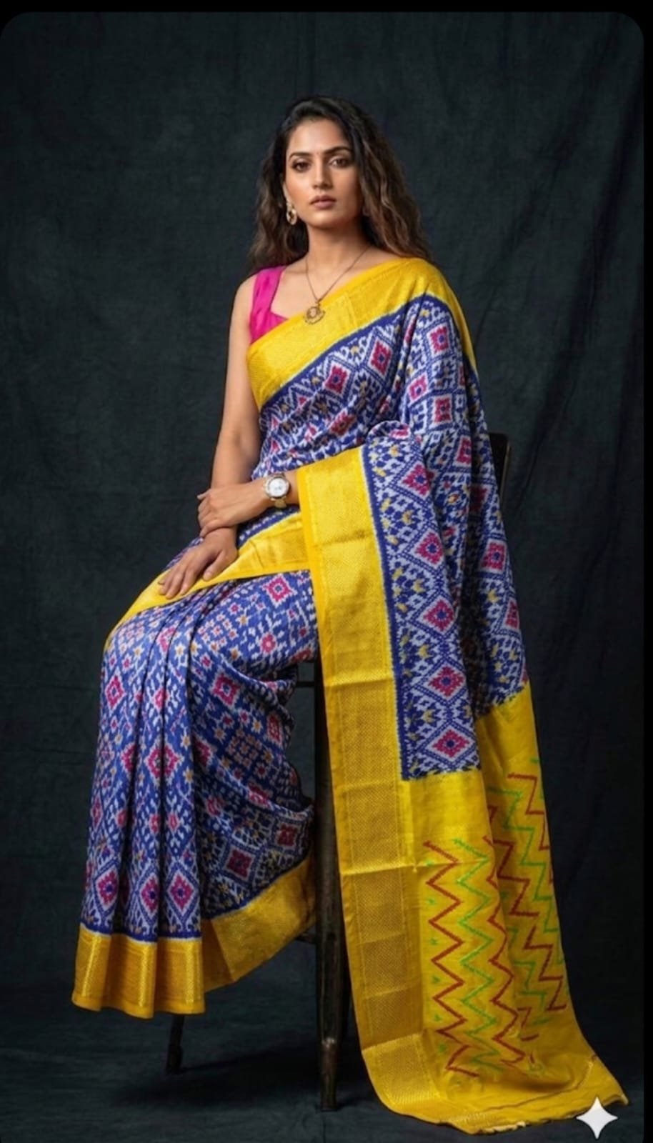 Designer Ikat - PDLSN03-IDSSDNECD-22