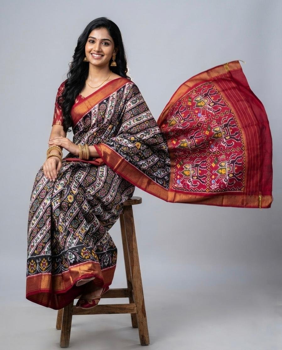 Designer Ikat - PSNTG04-IDSSIZBCC-16