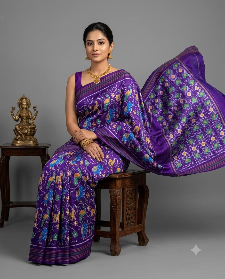 Designer Ikat - PSNTG26-IDSSIZBDC-01