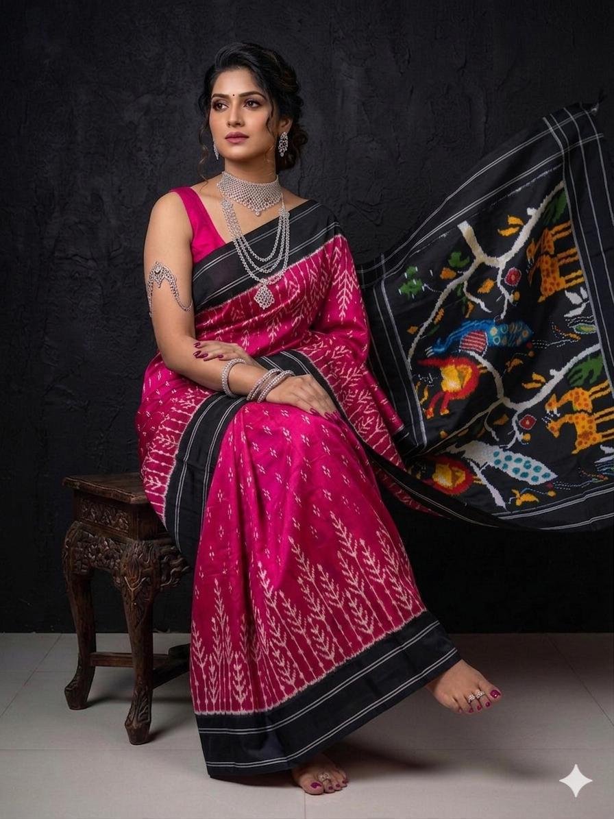 Designer Ikat - PSRGY14-IDSSCBDCD-04