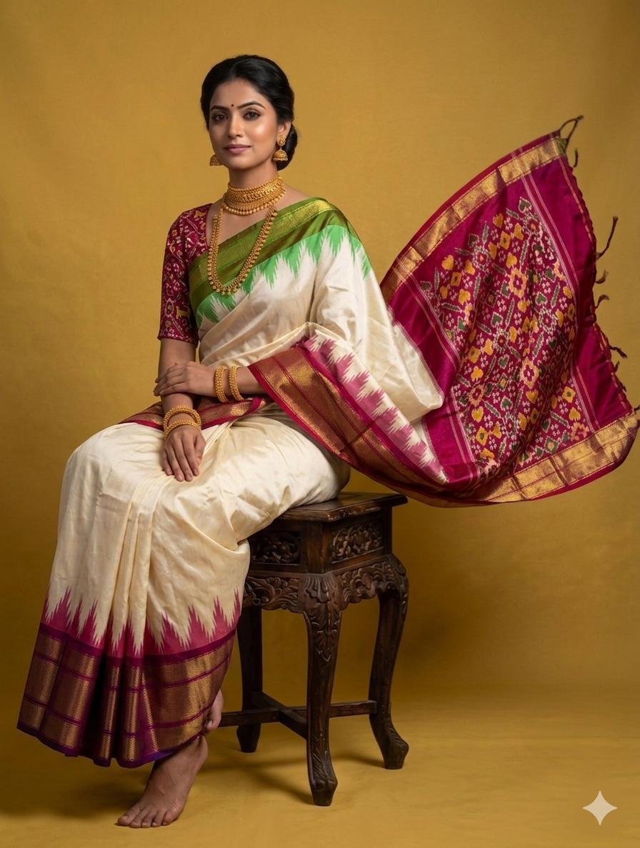 Designer Ikat - PSRGY15-IDSSDNSDC-05