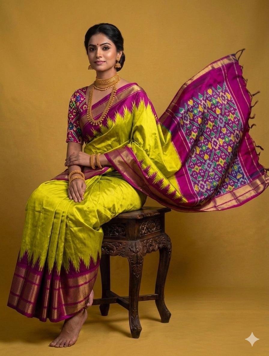 Designer Ikat - PSRGY15-IDSSDNSDC-06