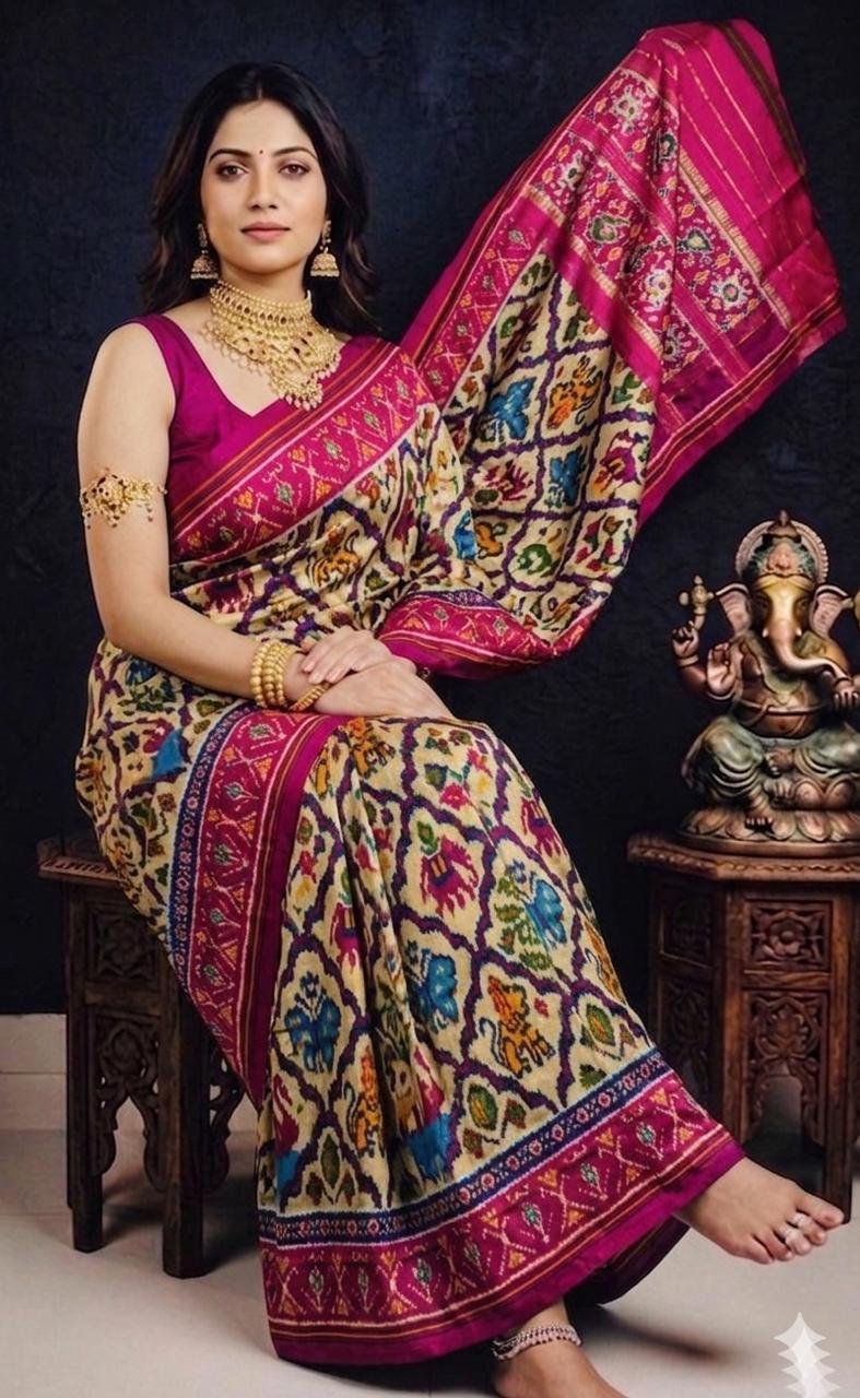 Designer Ikat - PSRGY17-IDSSIESDC-03