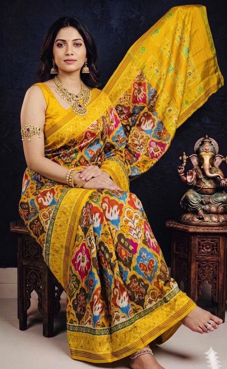 Designer Ikat - PSRGY17-IDSSIESDC-04