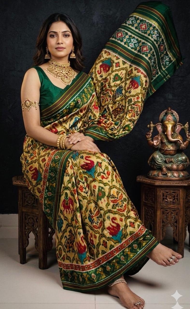 Designer Ikat - PSRGY17-IDSSIESDC-05
