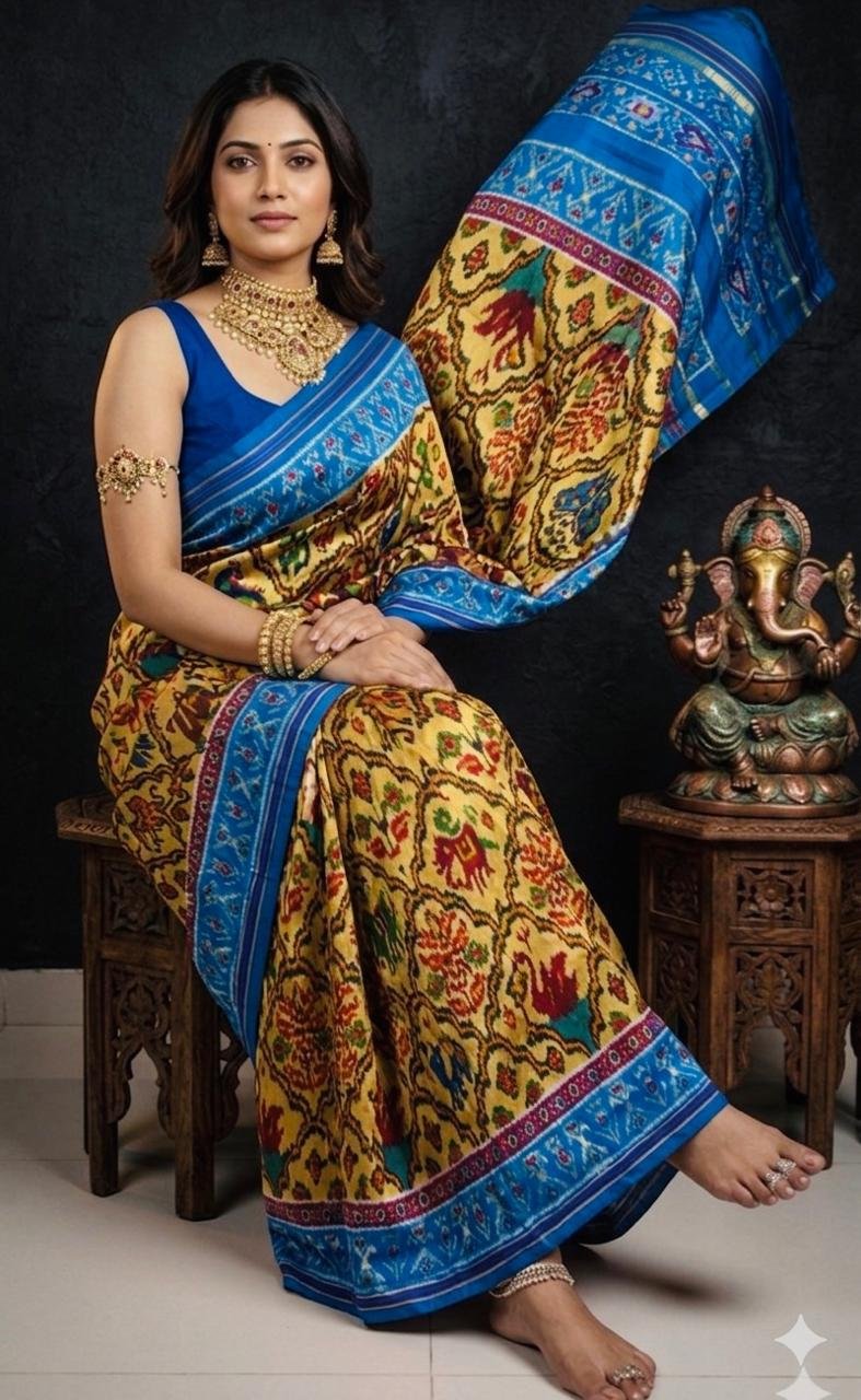 Designer Ikat - PSRGY17-IDSSIESDC-06