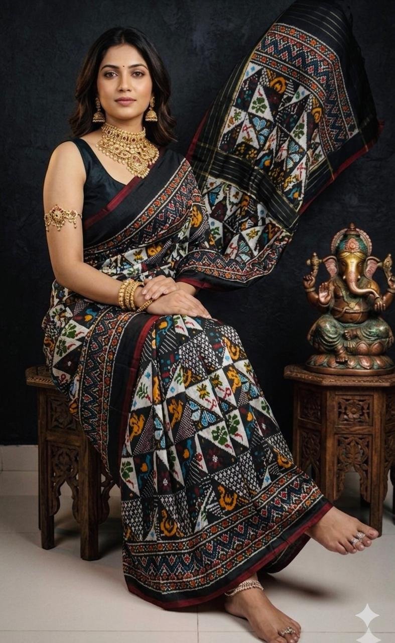 Designer Ikat - PSRGY17-IDSSIESDC-08