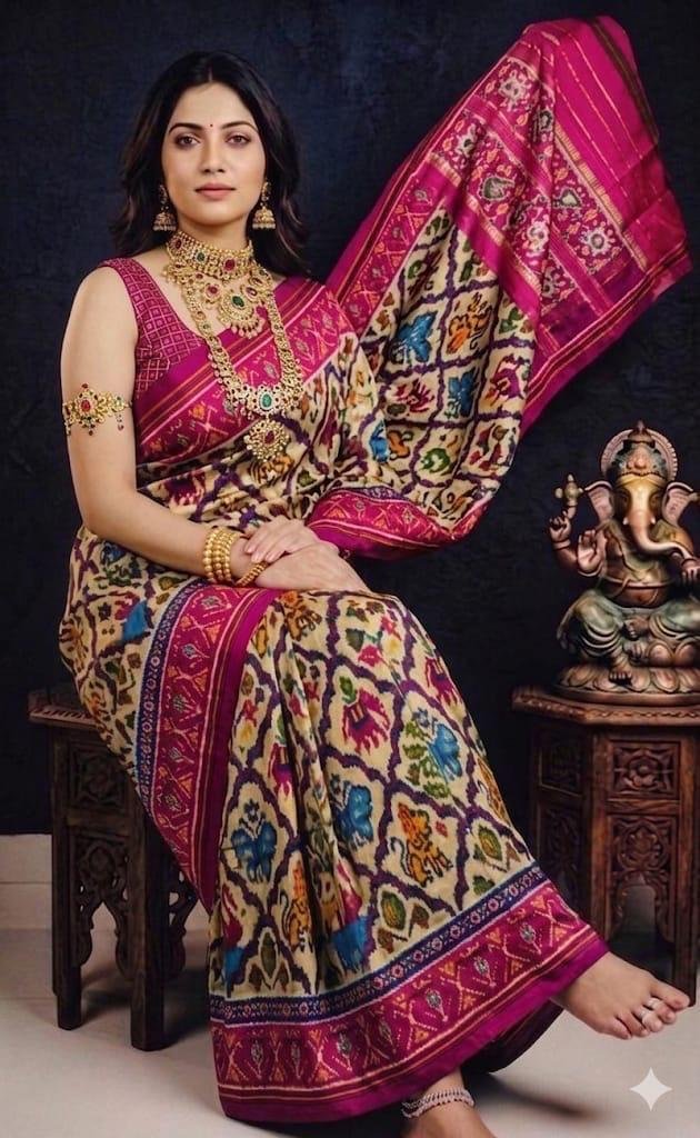 Designer Ikat - PSRGY17-IDSSIESDC-09