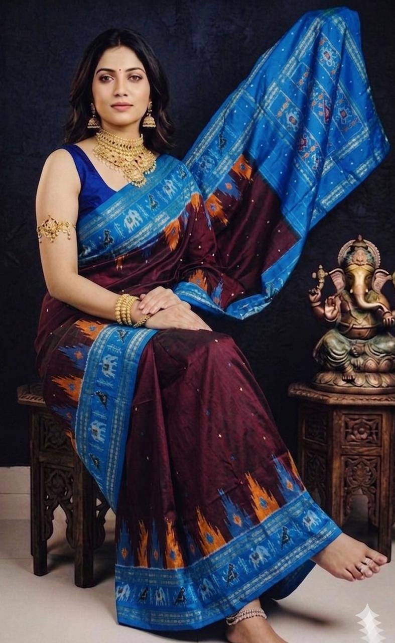 Designer Ikat - PSRGY17-IDSSIZSDC-02