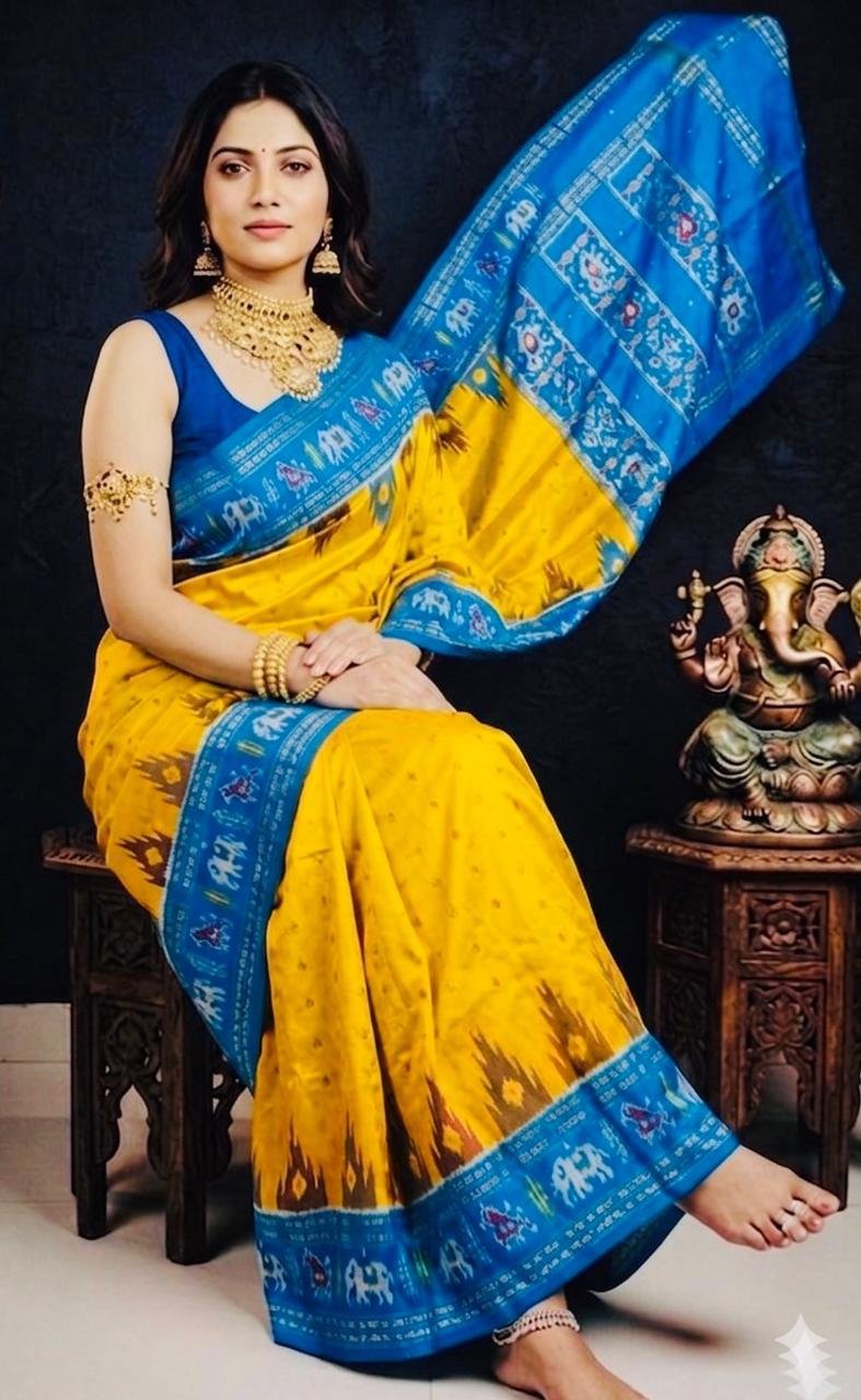 Designer Ikat - PSRGY17-IDSSIZSDC-03