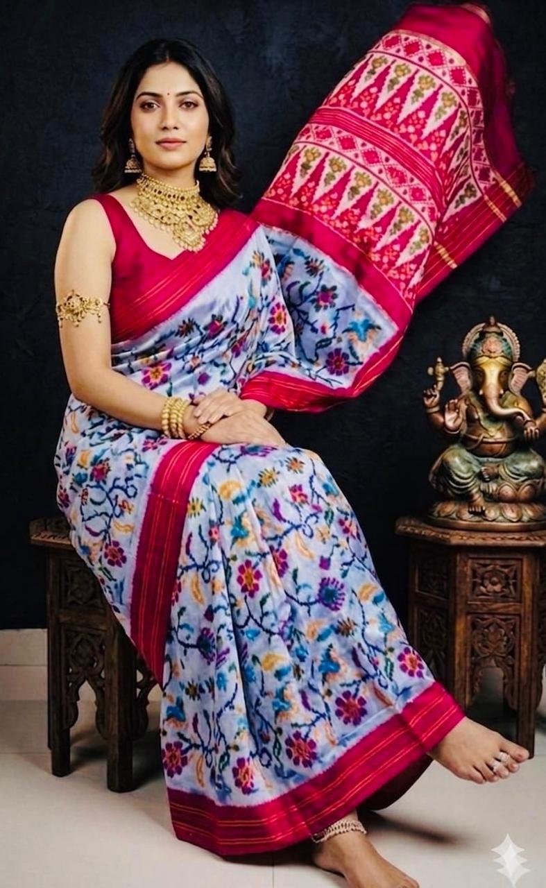 Designer Ikat - PSRGY17-IDSSIZSDC-08
