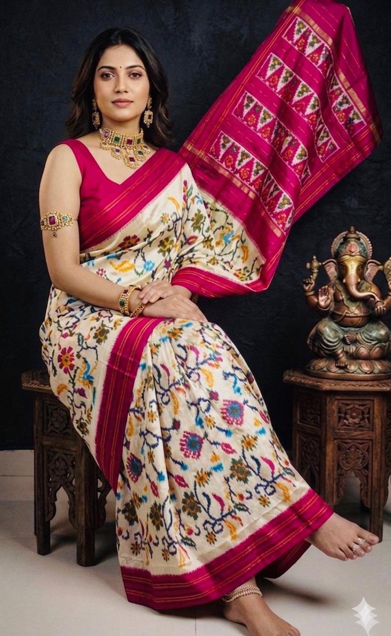 Designer Ikat - PSRGY17-IDSSIZSDC-13