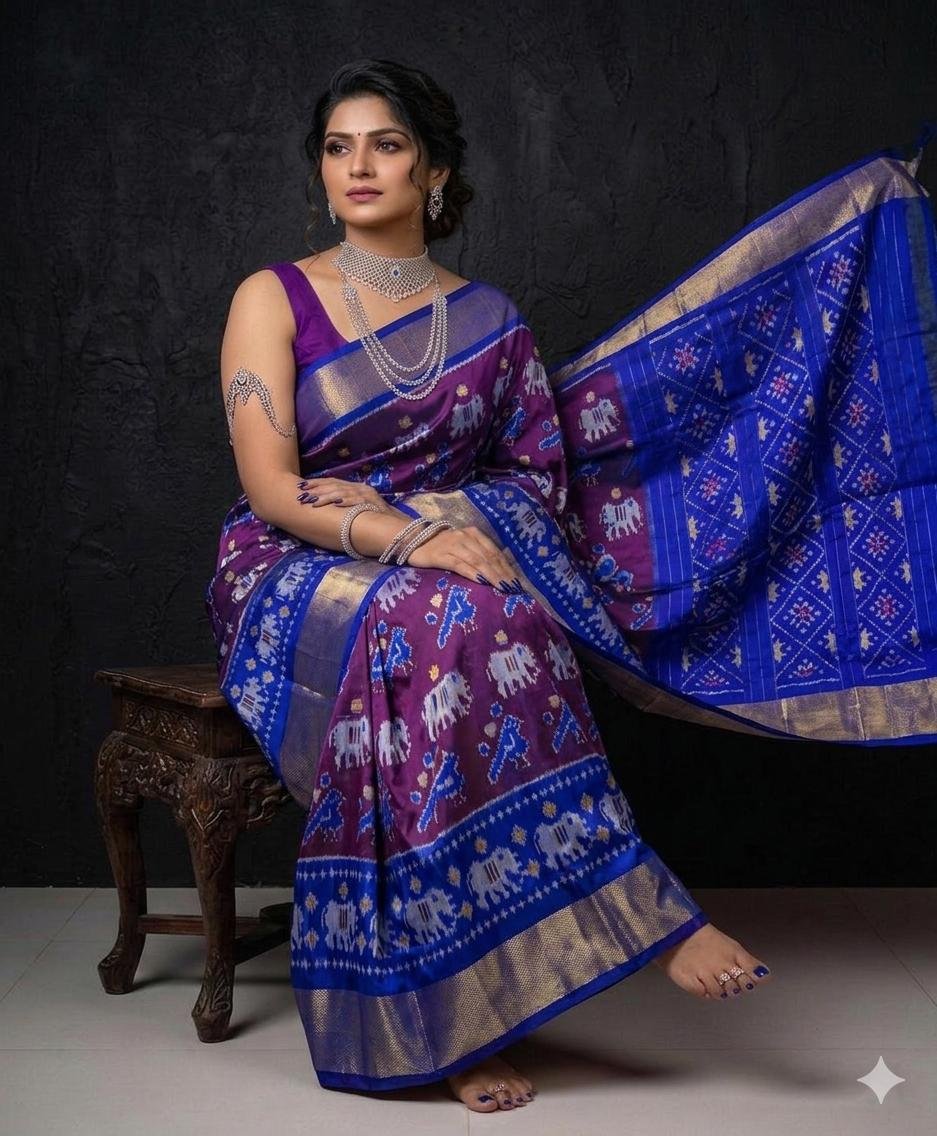 Designer Ikat - PSRGY19-IDSSDNSDC-06