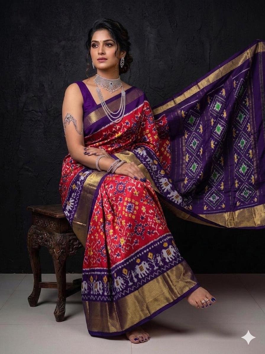 Designer Ikat - PSRGY19-IDSSDNSDC-29