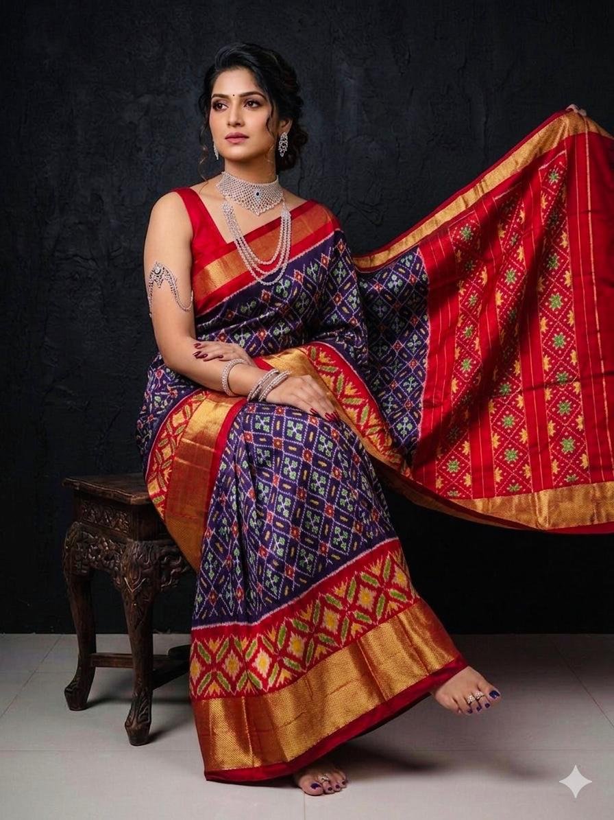 Designer Ikat - PSRGY19-IDSSDNSDC-47