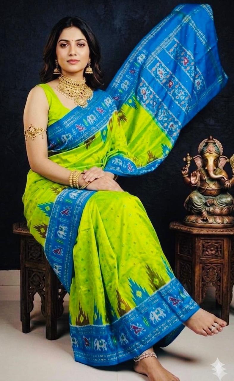 Designer Ikat - PSRGY21-IDSSIZSCC-10