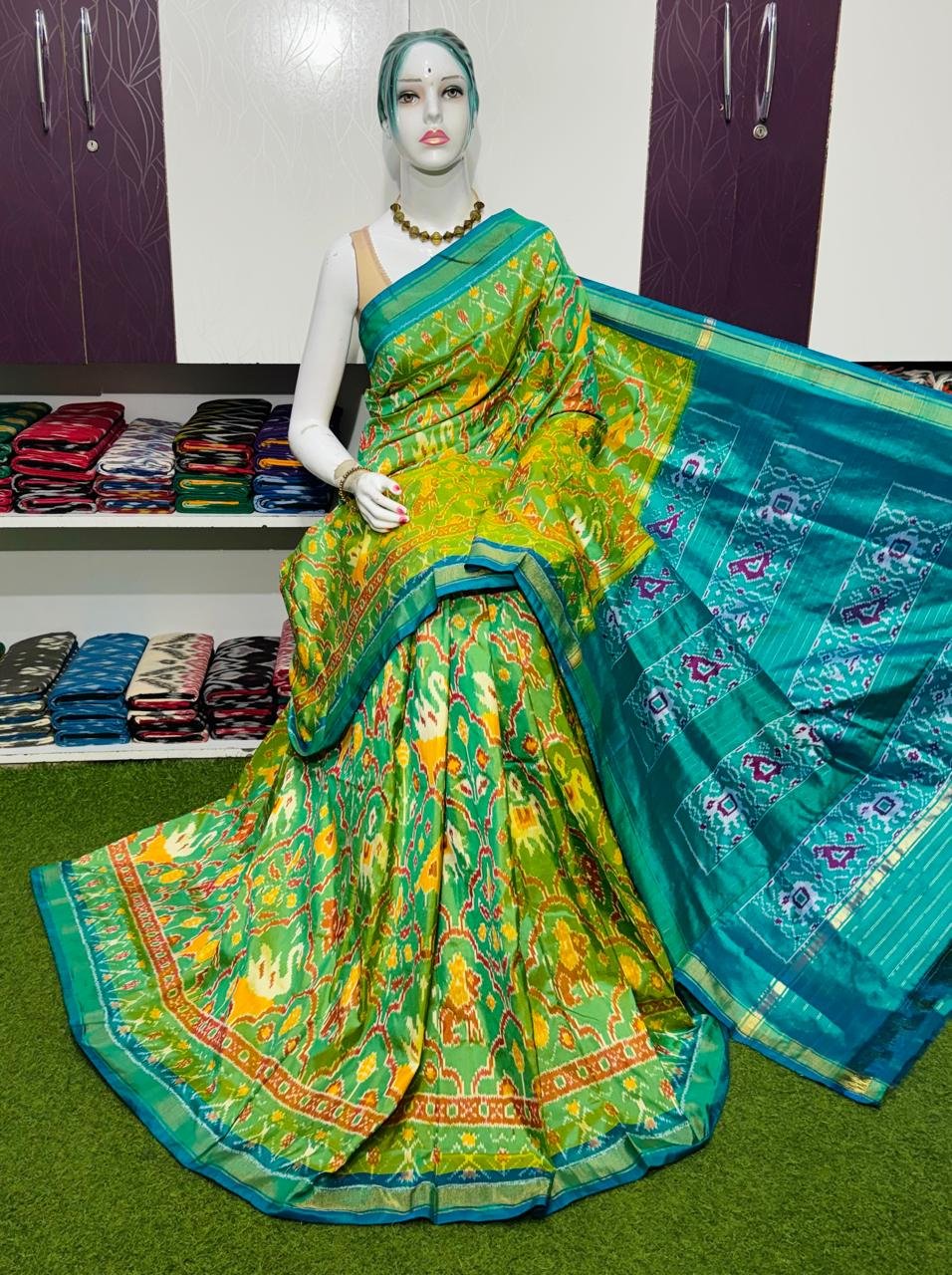 Designer Ikat - PSRGY21-IDSSIZSCC-16