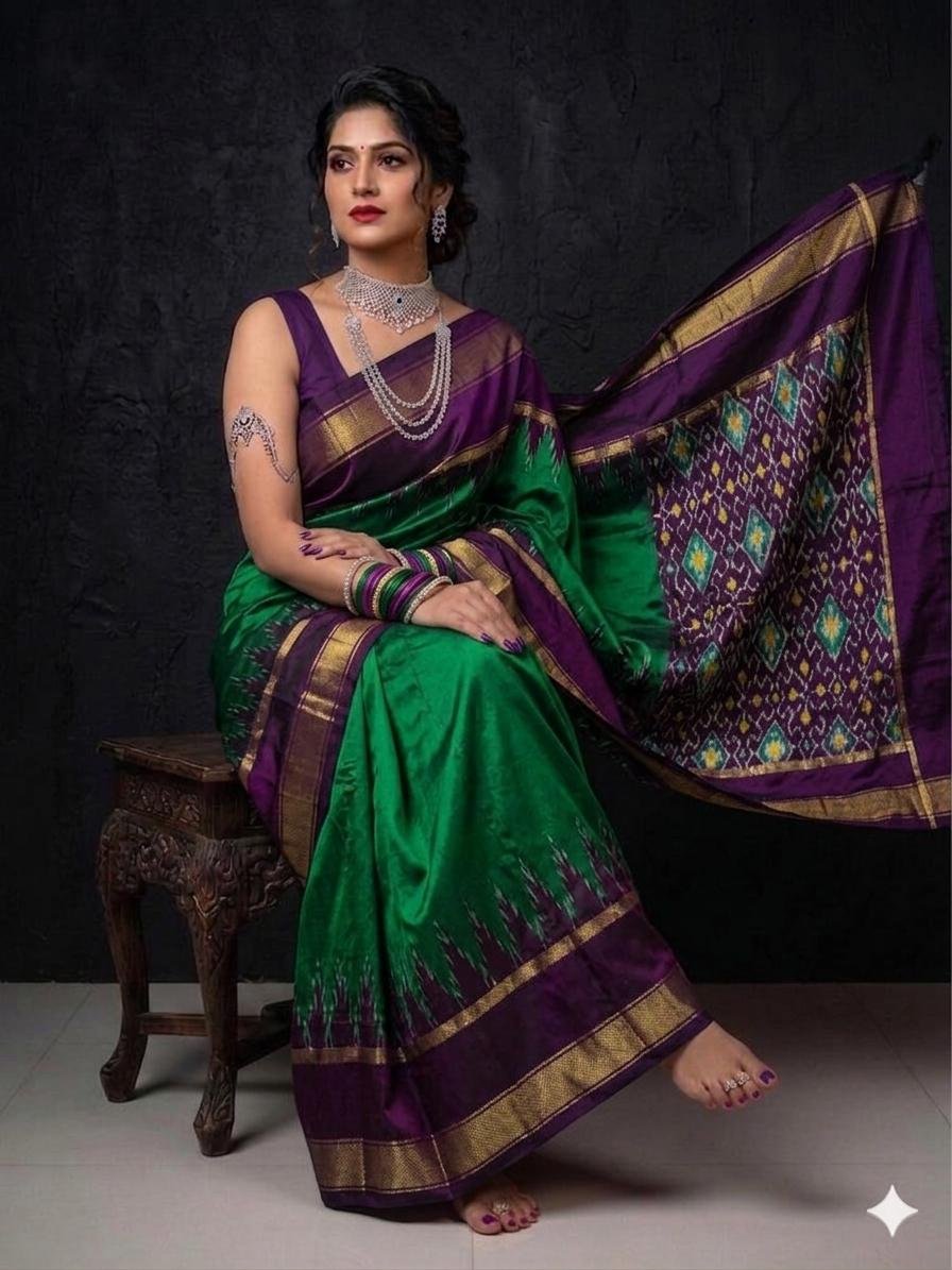 Designer Ikat - PSRGY26-IDSSDBDCC-02