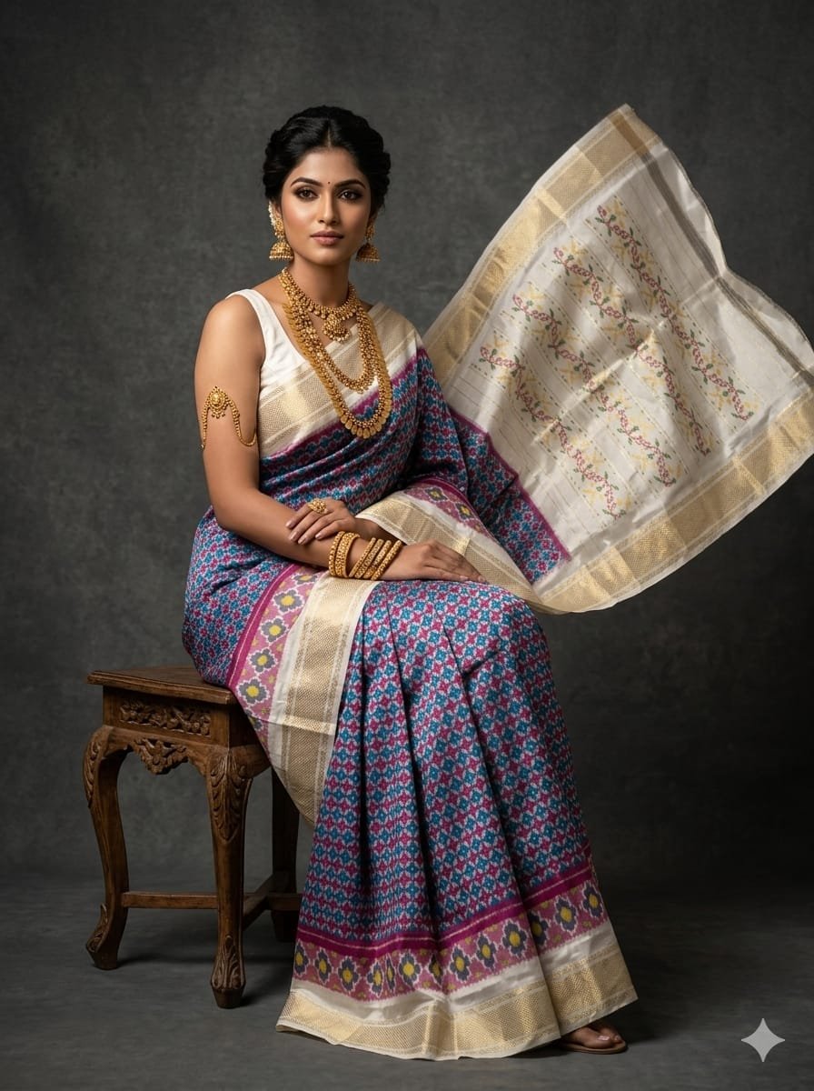 Designer Ikat - PSTHL18-IDSSDNNCD-07
