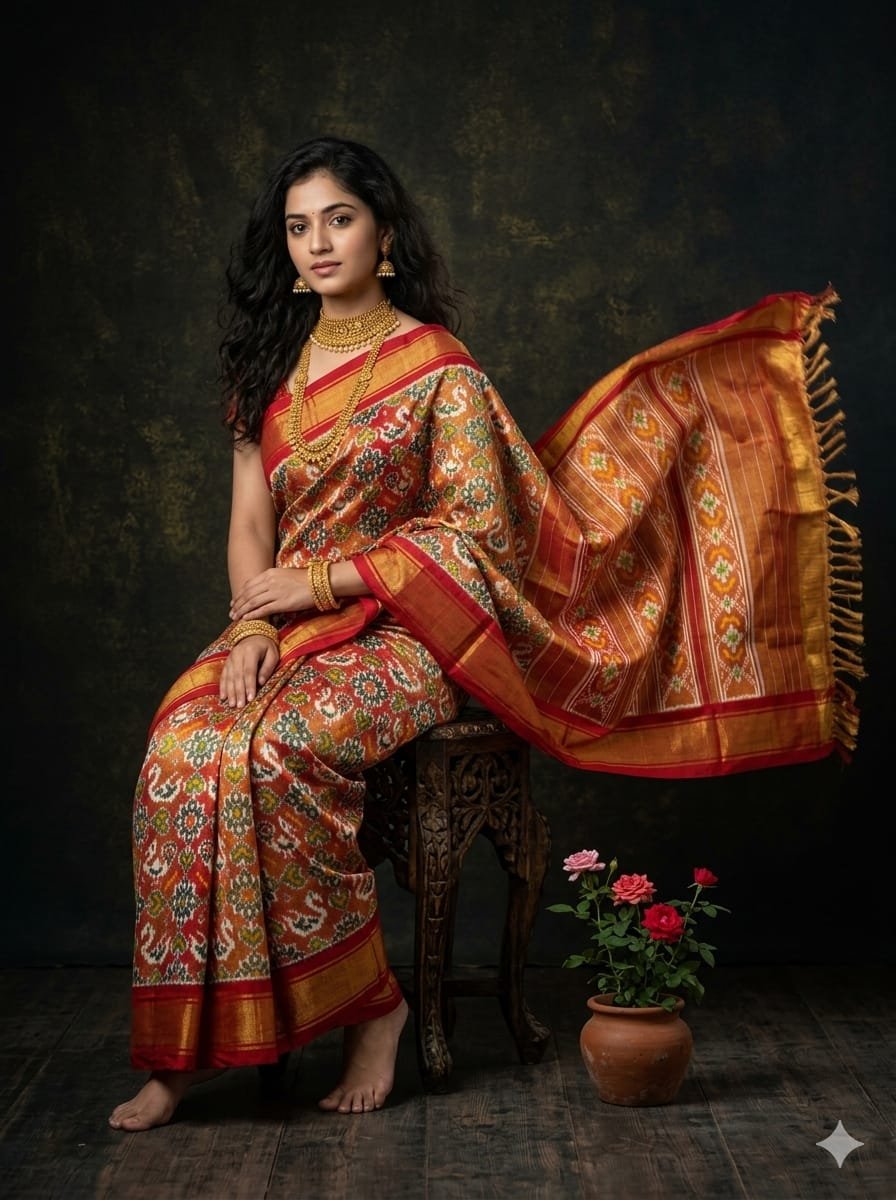 Full Tissue Ikat - PGMRN26-FTISIDSCC-04