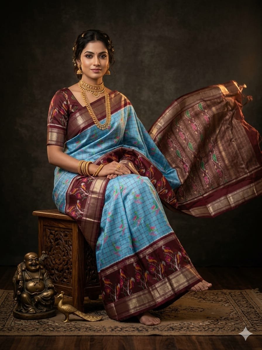 Full Tissue Ikat - PGMRN26-FTISIDSCC-05