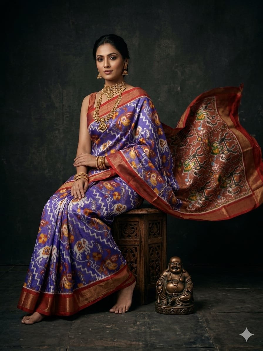 Full Tissue Ikat - PGMRN26-FTISIDSCC-12
