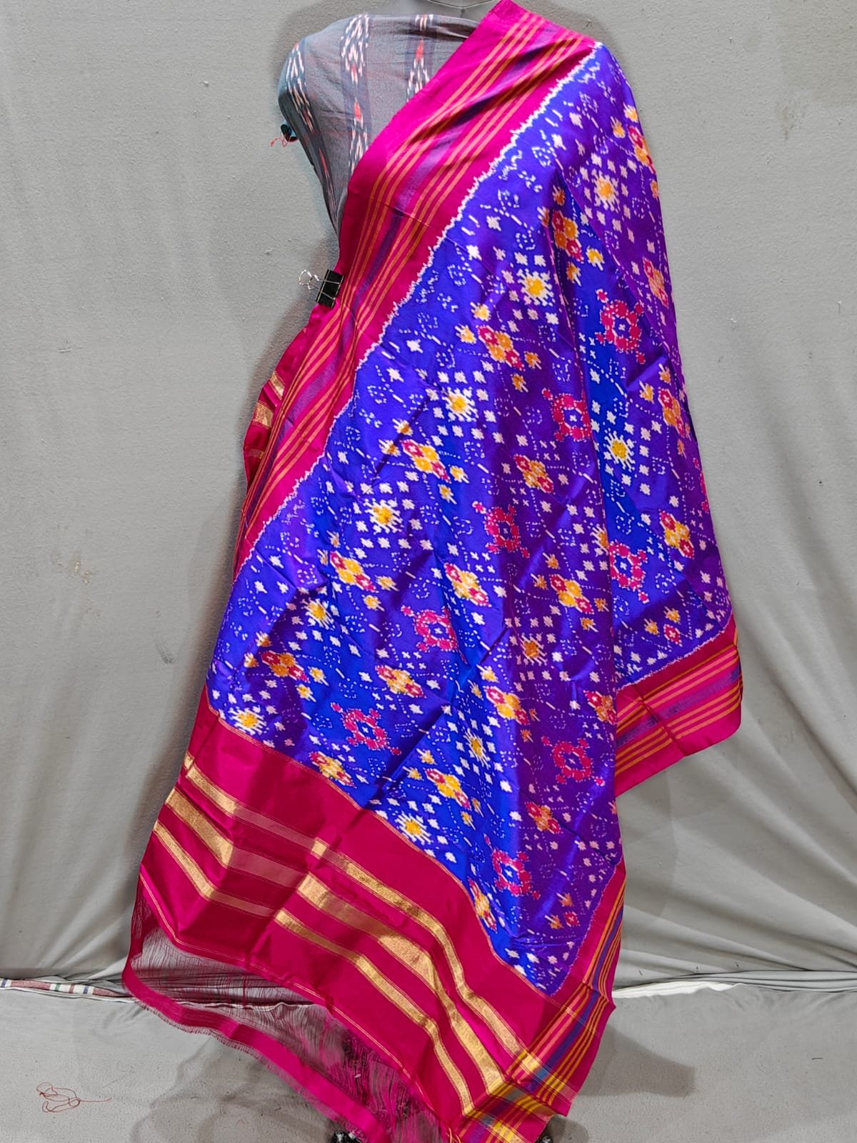 Ikat Dupatta - PGMRL26-ISDPCEZDC-18
