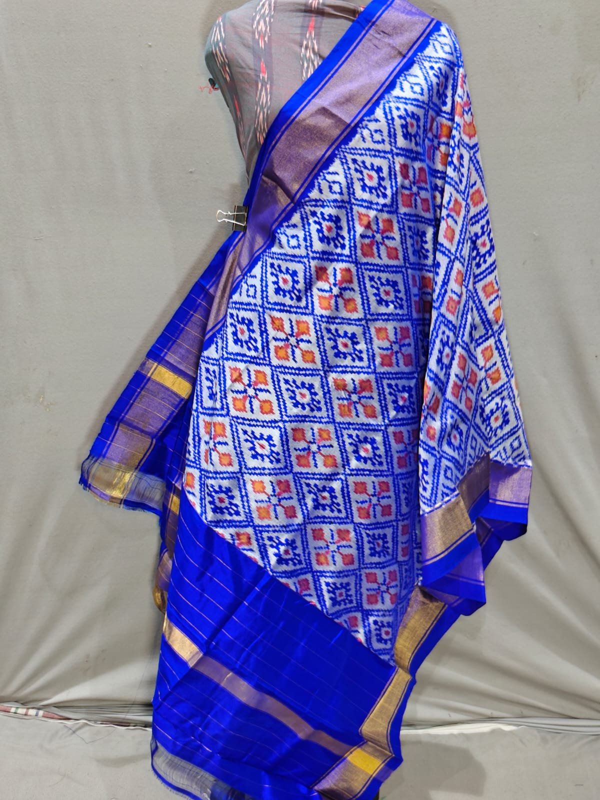 Ikat Dupatta - PGMRL26-ISDPCEZDC-28