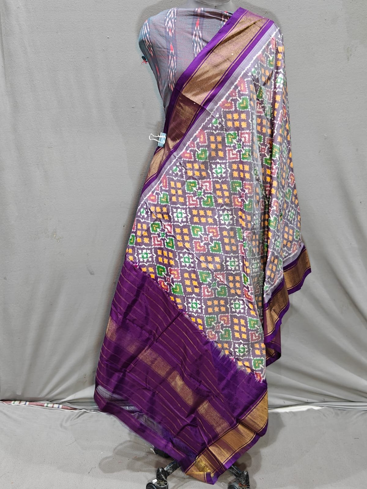 Ikat Dupatta - PGMRL26-ISDPCEZDC-33