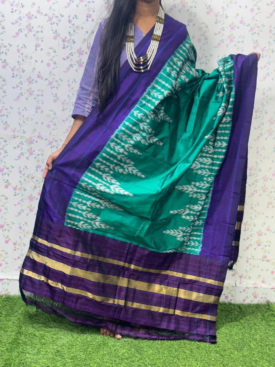 Ikat Dupatta - PSDHL31-ISDPDEZDD-31