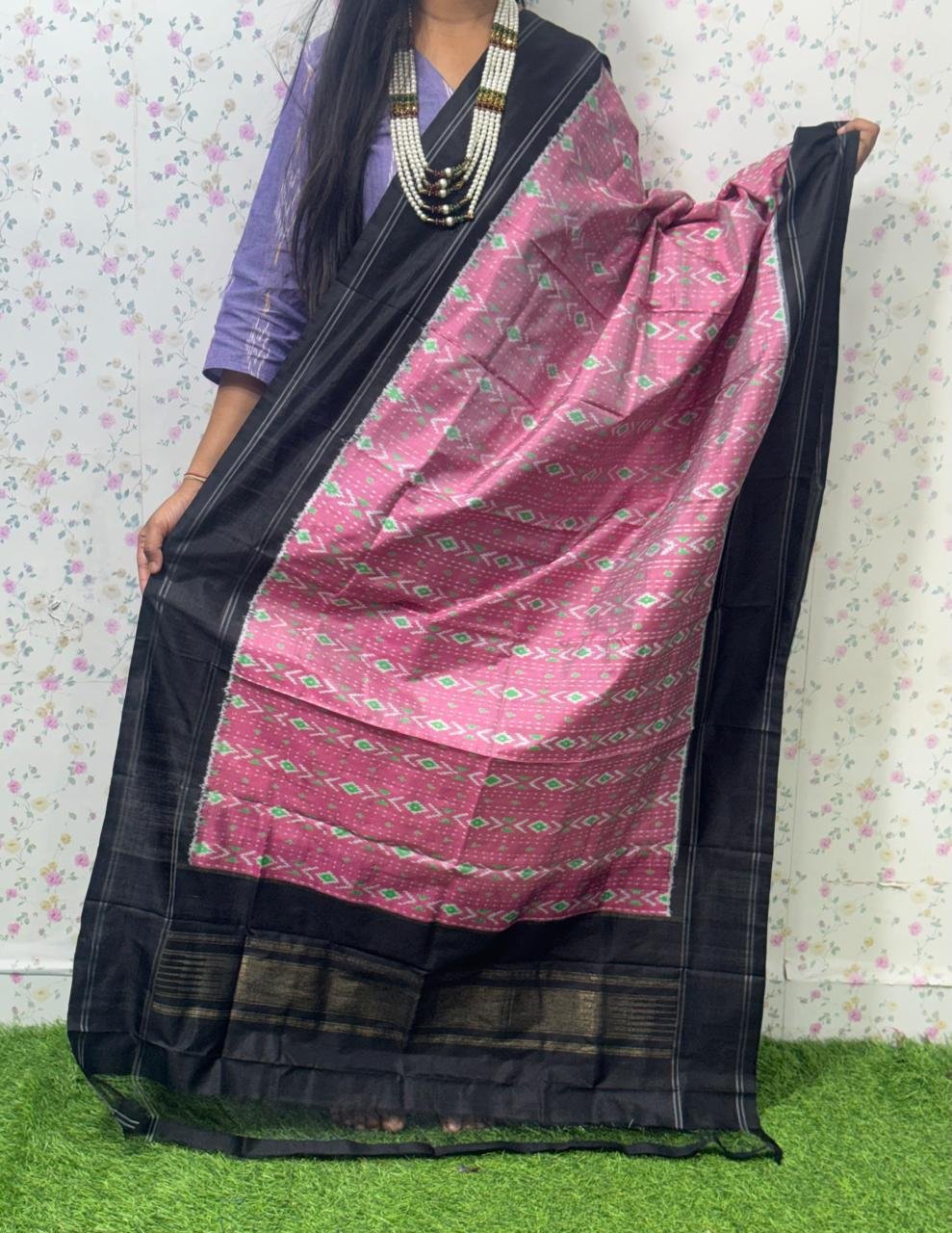 Ikat Dupatta - PSDHL31-ISDPDEZDD-32