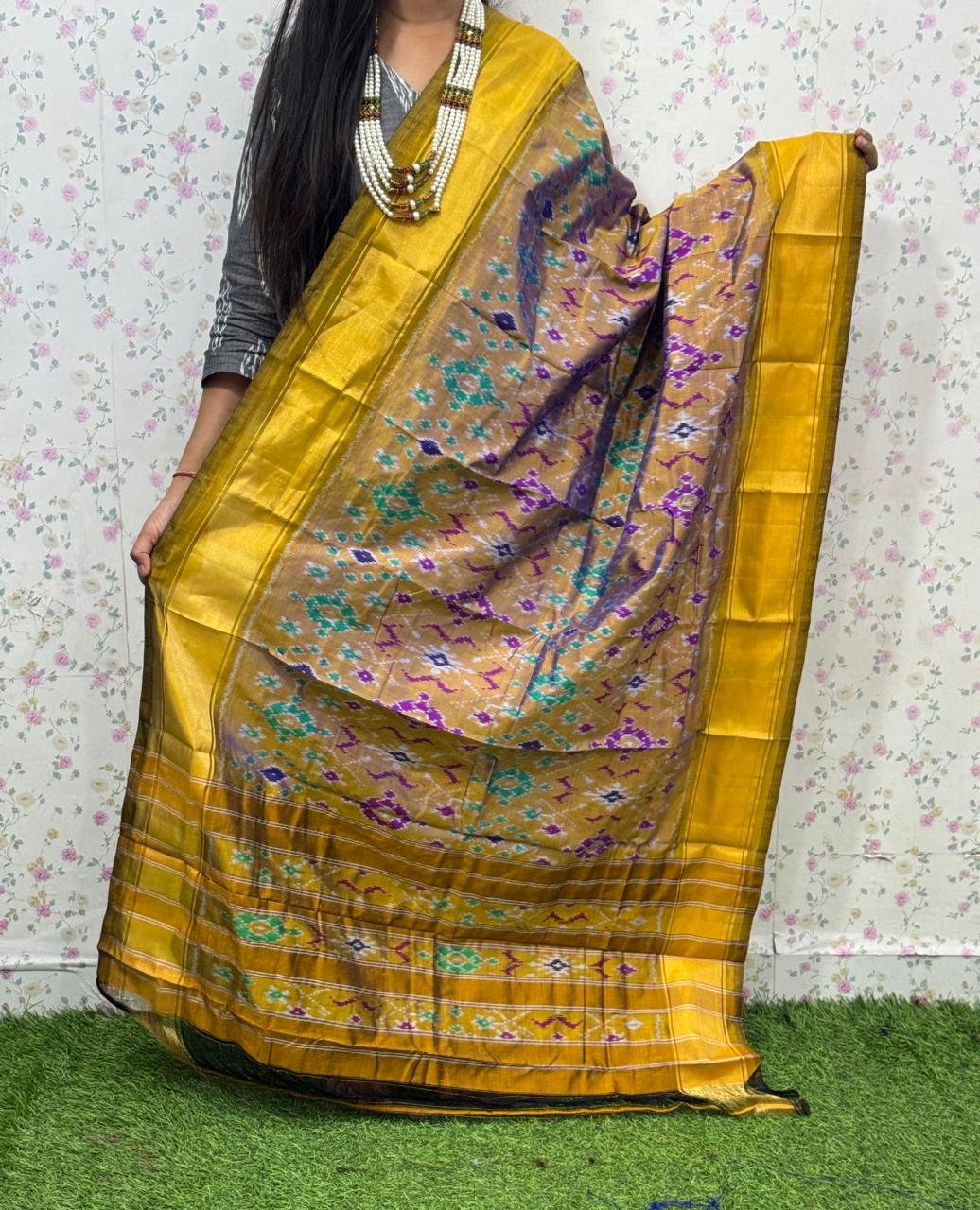 Ikat Dupatta - PSDHL31-ISDPDEZDD-37