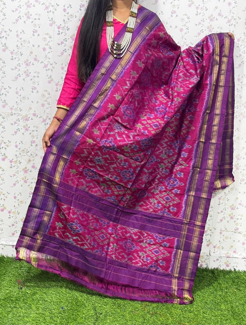 Ikat Dupatta - PSDHL31-ISDPDEZDD-47