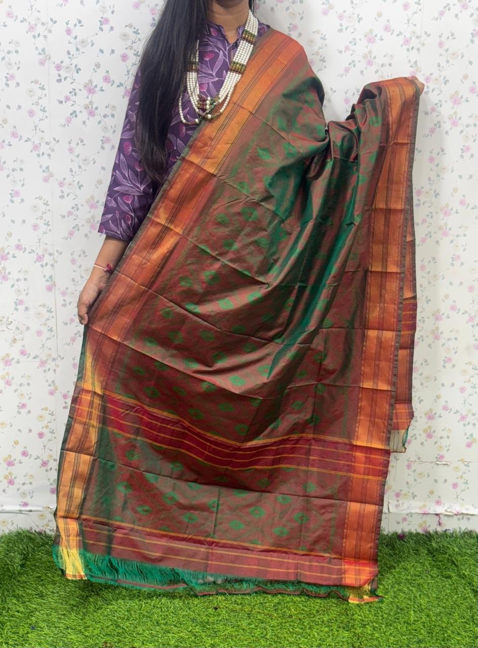 Ikat Dupatta - PSDHL31-ISDPDEZDD-81