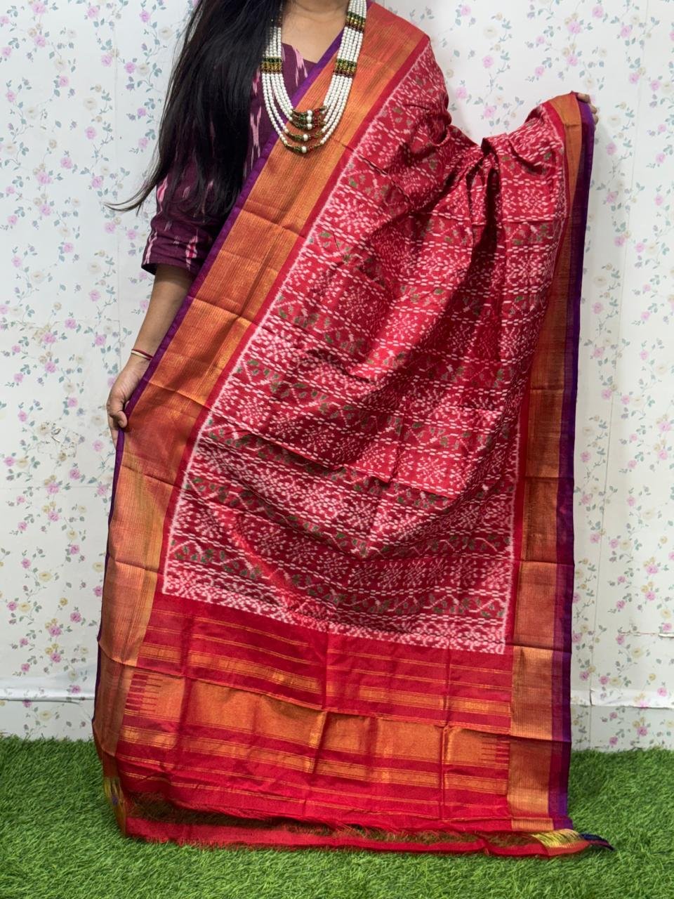 Ikat Dupatta - PSDHO07-ISDPCEZDC-68