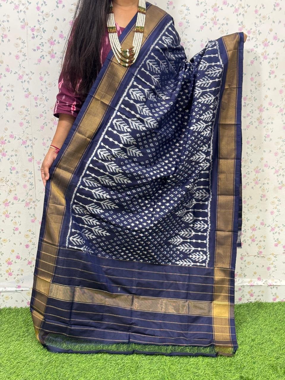 Ikat Dupatta - PSDHO07-ISDPCEZDC-70