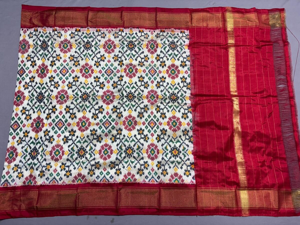 Ikat Dupatta - PSSIG03-ISDPCEICC-04