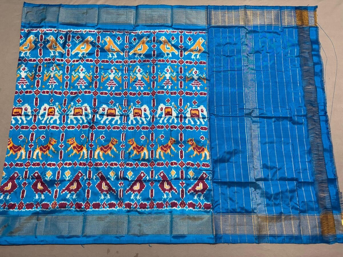 Ikat Dupatta - PSSIG03-ISDPCEICC-06