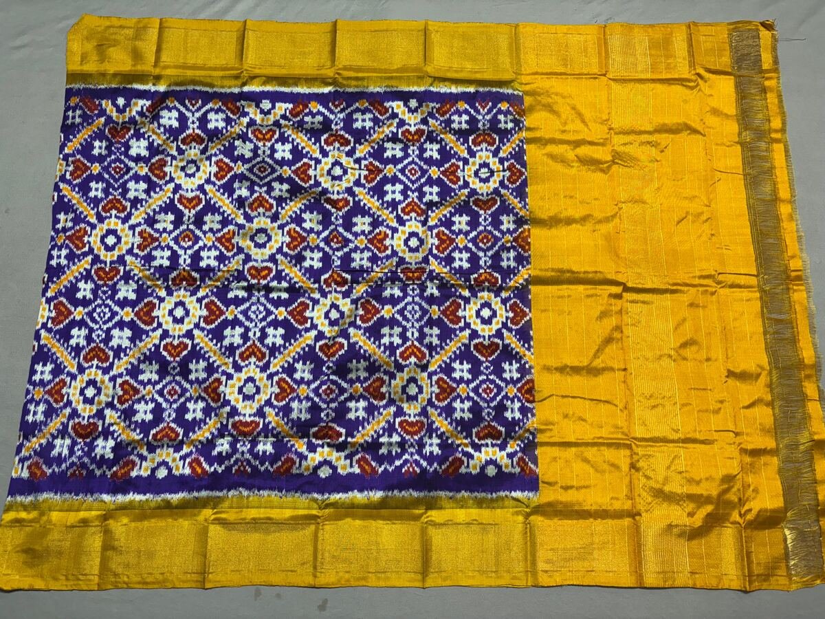 Ikat Dupatta - PSSIG03-ISDPCEICC-10