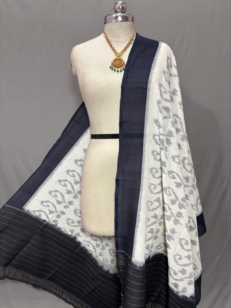 Ikat Dupatta - PSSIG18-ICDPCDNCD-11