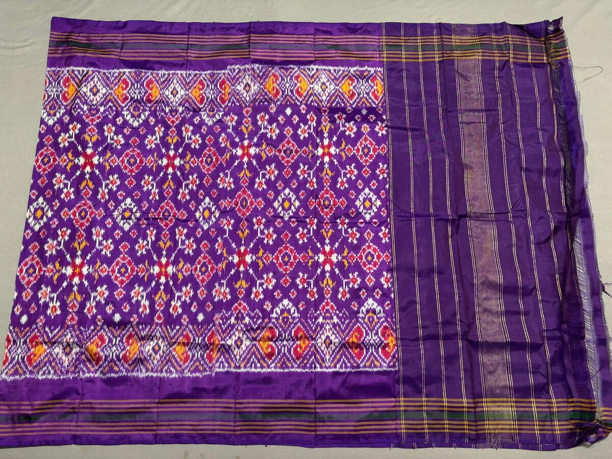 Ikat Dupatta - PSSIG19-ISDPCEICC-09